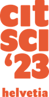 Logo für die Citizen Science Konferenz der Stiftung Science et Cité